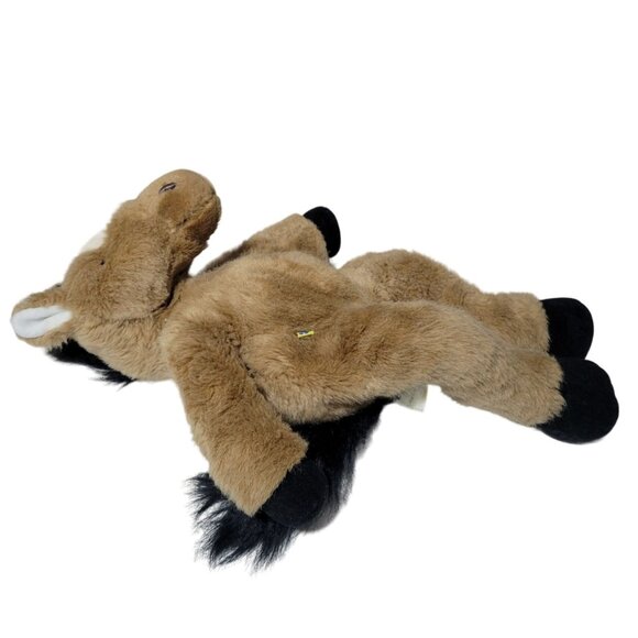 Build a Bear Horse 16 inch Plush Pony Brown Floppy Stuffed Animal Toy BAB - Picture 3 of 7